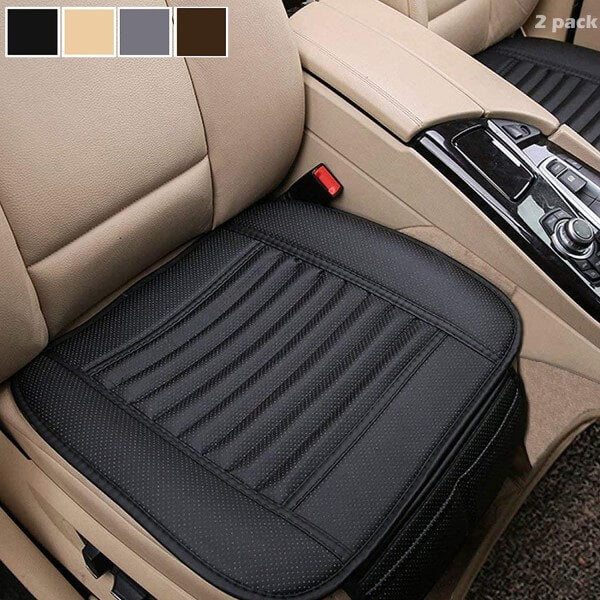  MYFAMIREA Car Seat Cushion Pad Comfort Seat Protector for Car  Driver Seat Office Chair Home Use Memory Foam Seat Cushion with Non Slip  Bottom (Black) : Automotive