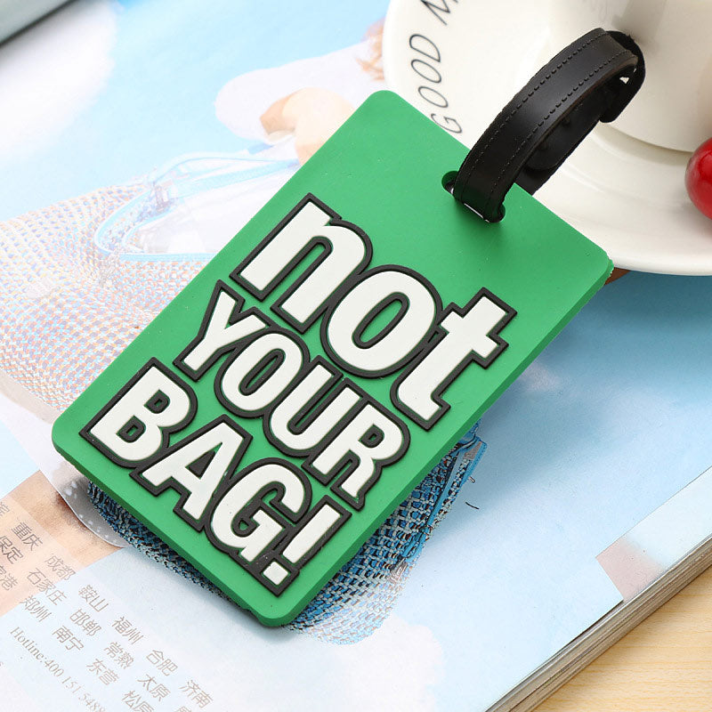 Silicon Luggage Tag "not YOUR BAG" Encompass RL