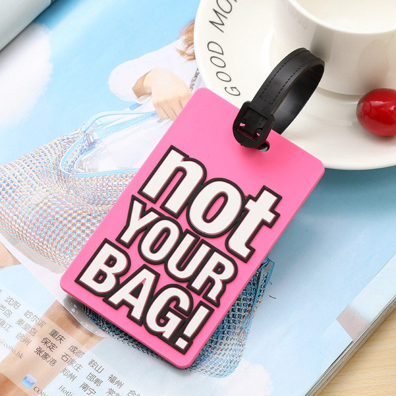 Silicon Luggage Tag "not YOUR BAG" Encompass RL