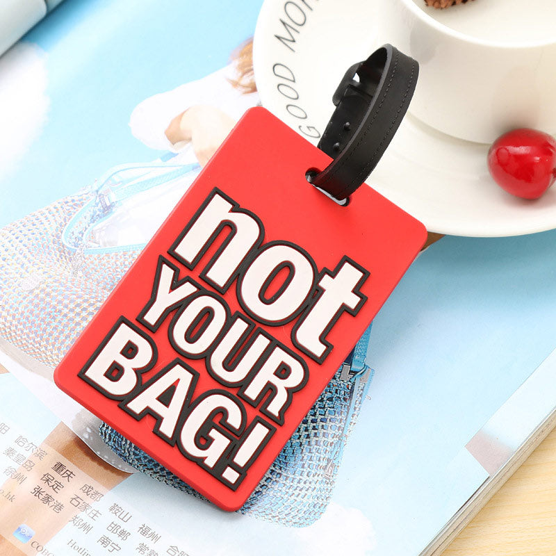 Silicon Luggage Tag "not YOUR BAG" Encompass RL