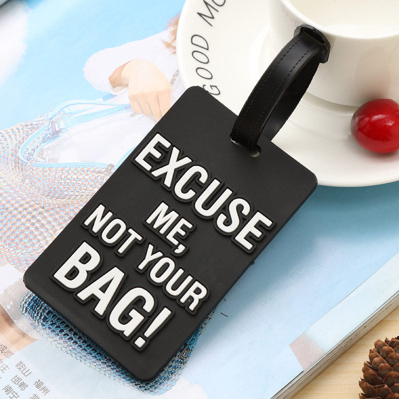 Silicon Luggage Tag "not YOUR BAG" Encompass RL