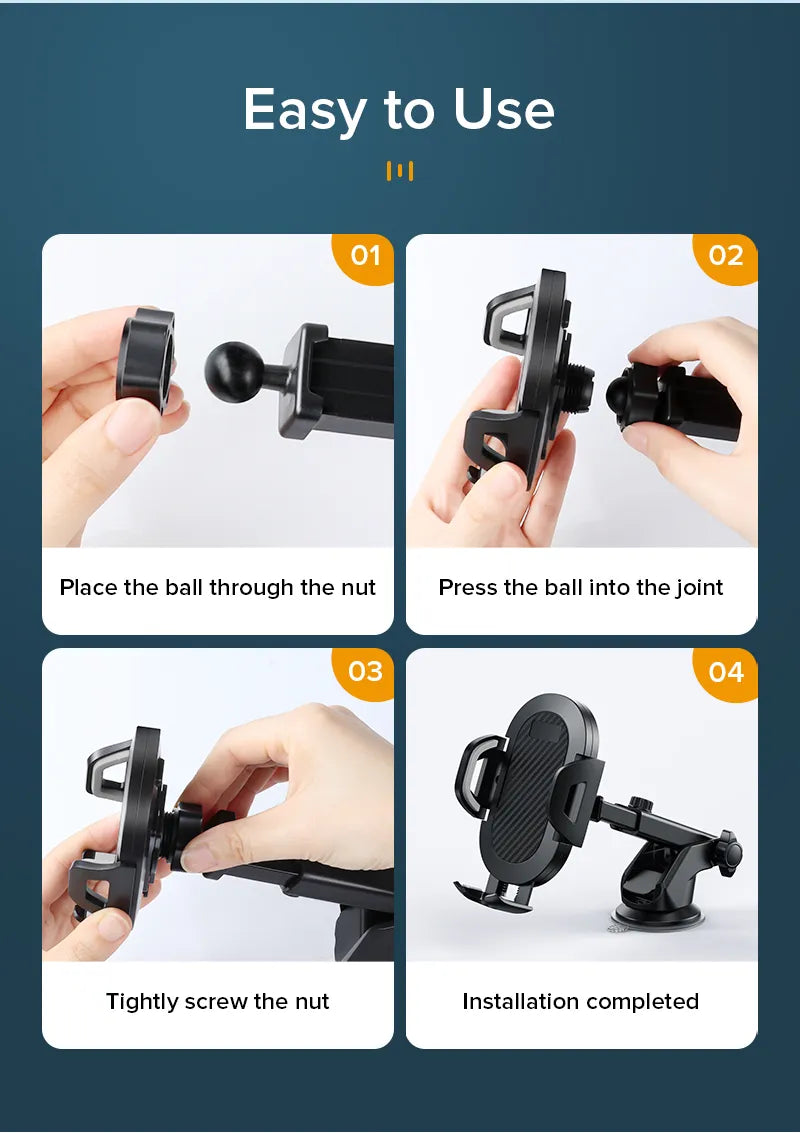 Suction Cup Phone Holder Mount