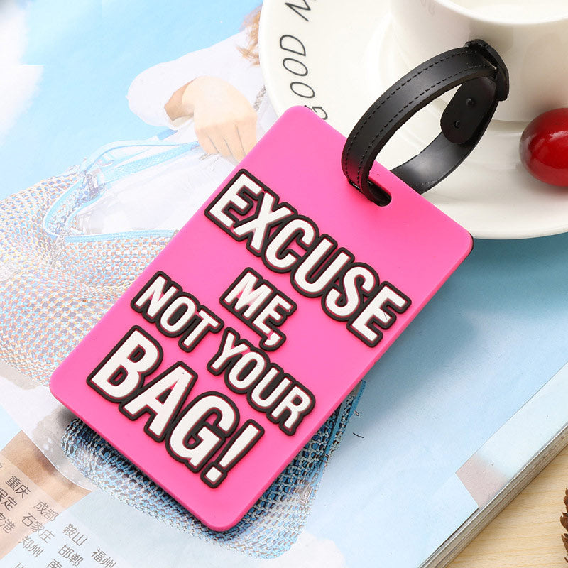 Silicon Luggage Tag "not YOUR BAG" Encompass RL