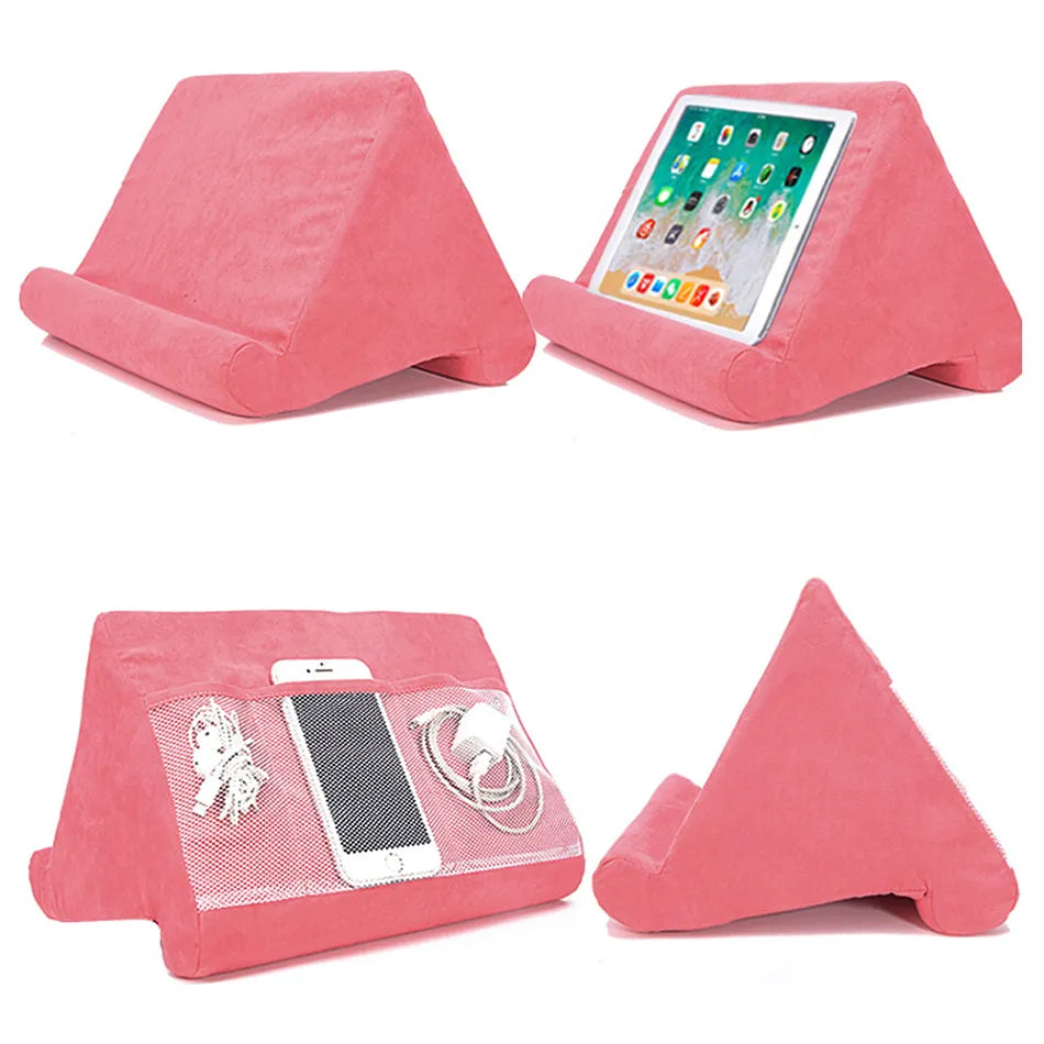 Travel Tablet Pillow Holder Phone Holder Pillow