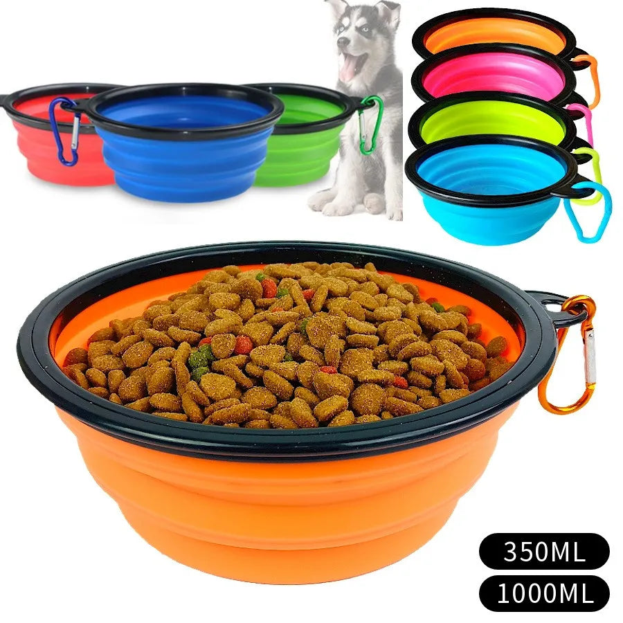 Dog travel food sales bowls