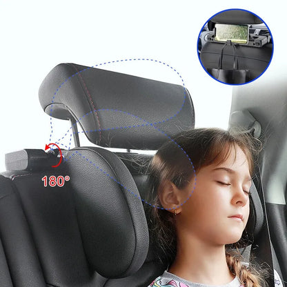 Car Seat Headrest Pillow | Travel Rest Sleeping Support | U-Shaped Pillow for Kids Encompass RL