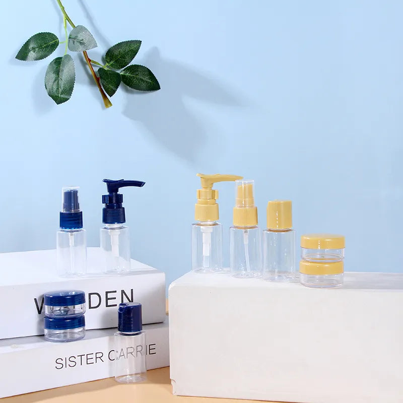 Travel Makeup Containers | 5pc Compact Makeup Bottles Set