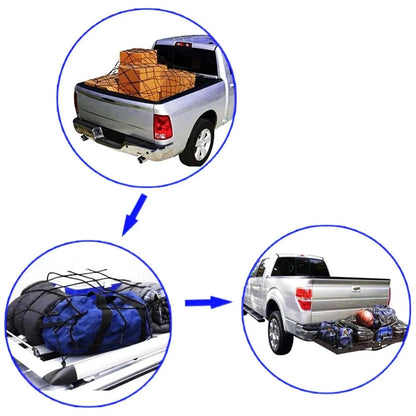 Universal Truck Bed Net | Secure Your Cargo with Elasticity and Ease