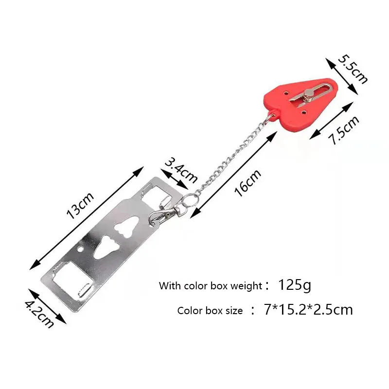 Portable Door Lock For Hotel Room Security Lock From Inside