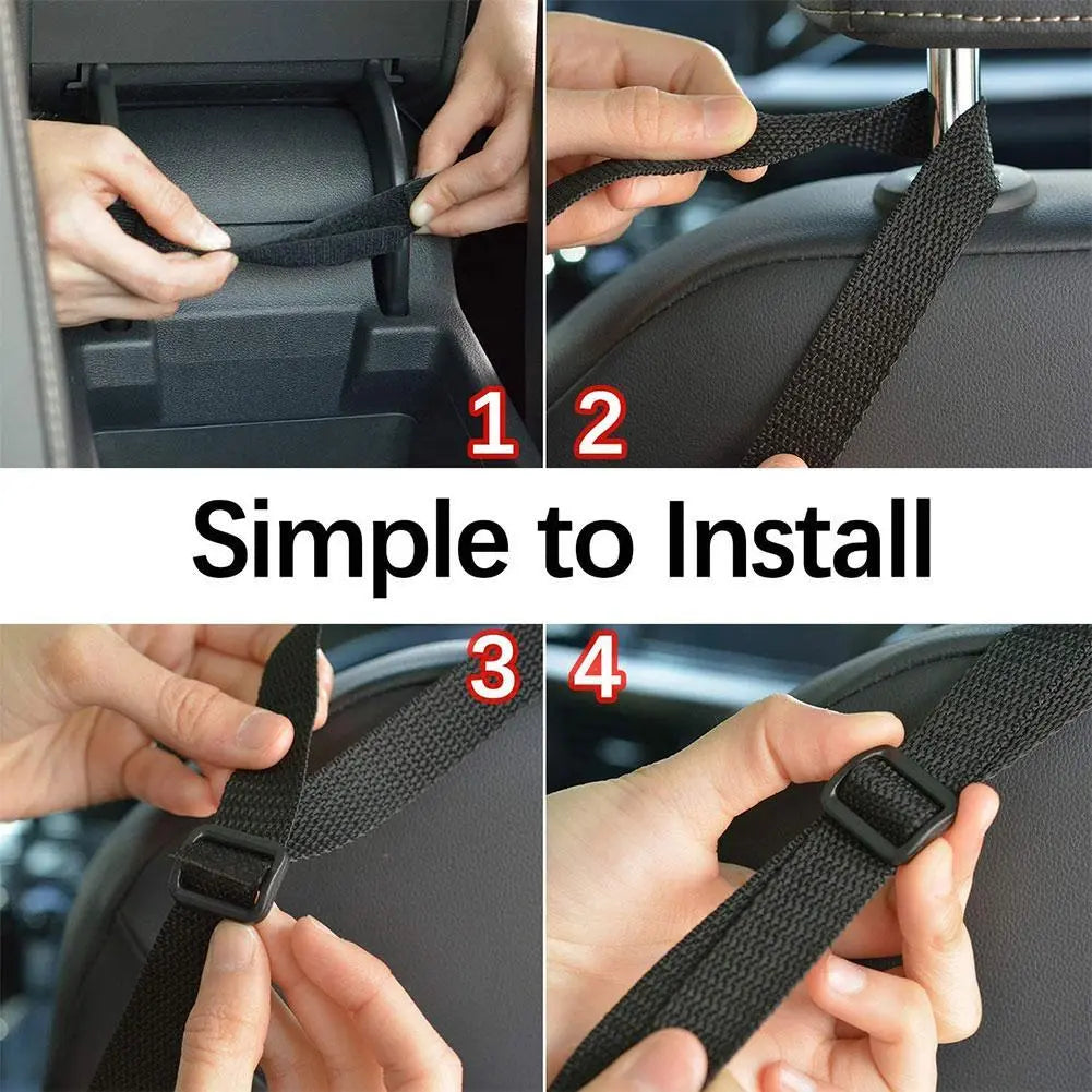 Purse Holder for Car Seat Net Pocket Handbag Between Seats Storage Bag