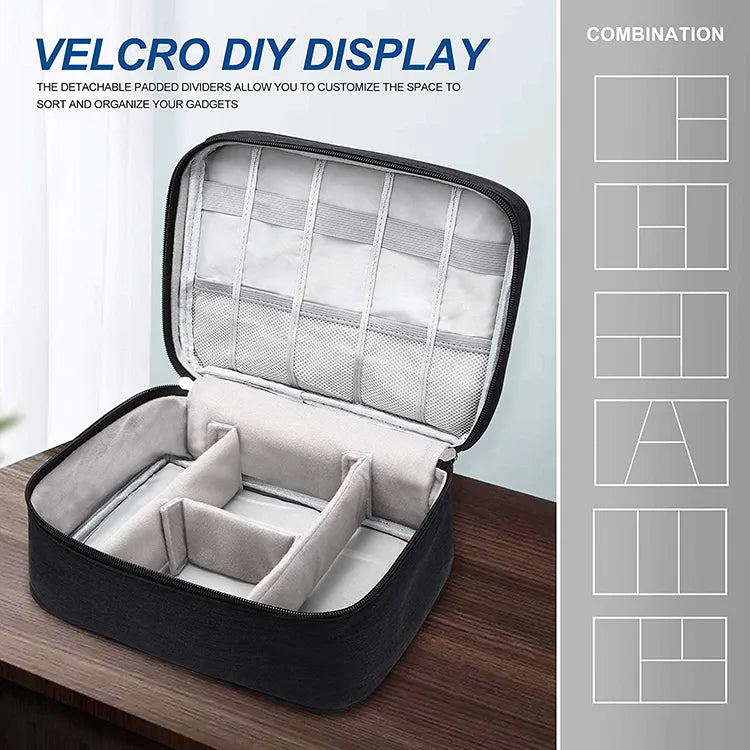 Portable Digital Storage Bag | Waterproof Gadget Organizer | Electronics Accessories Pouch Encompass RL