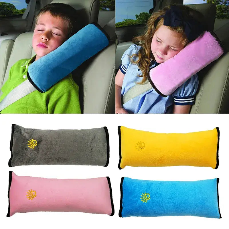 Baby Body Cushion Head Neck Support 2in 1 Car Seat Cushion Travel Seat  Liner Mat