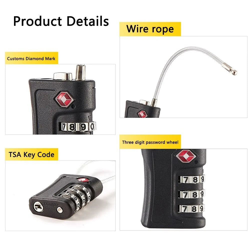TSA Approved Locks for Luggage TSA Luggage Lock