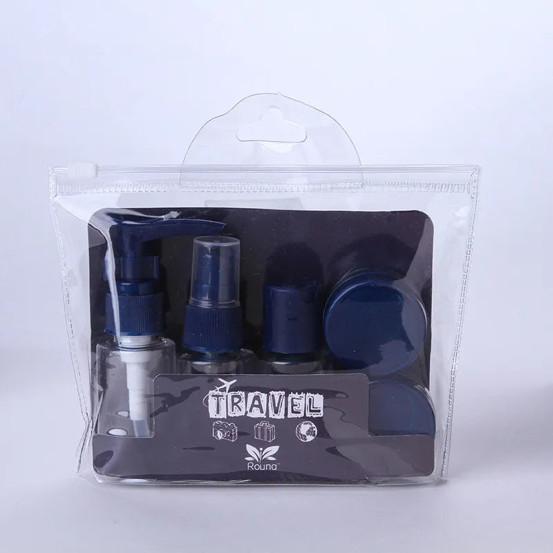 Travel Makeup Containers | 5pc Compact Makeup Bottles Set