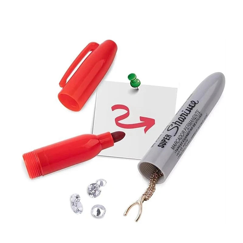 Hidden Compartment Marker Diversion Safe – Travel Cash & Valuables Stash