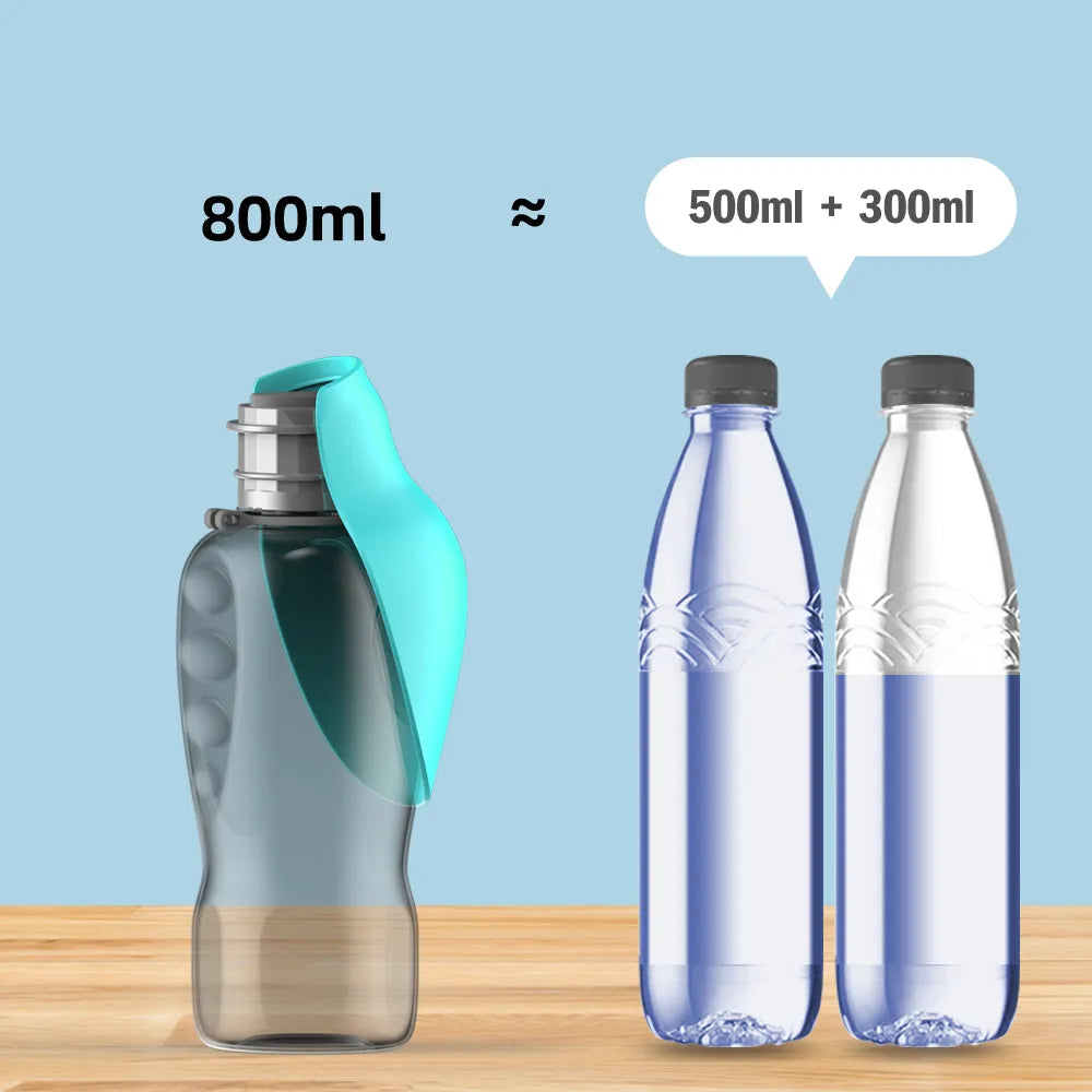 Portable Pet Water Bottle | Travel-Friendly Drinking Bowl