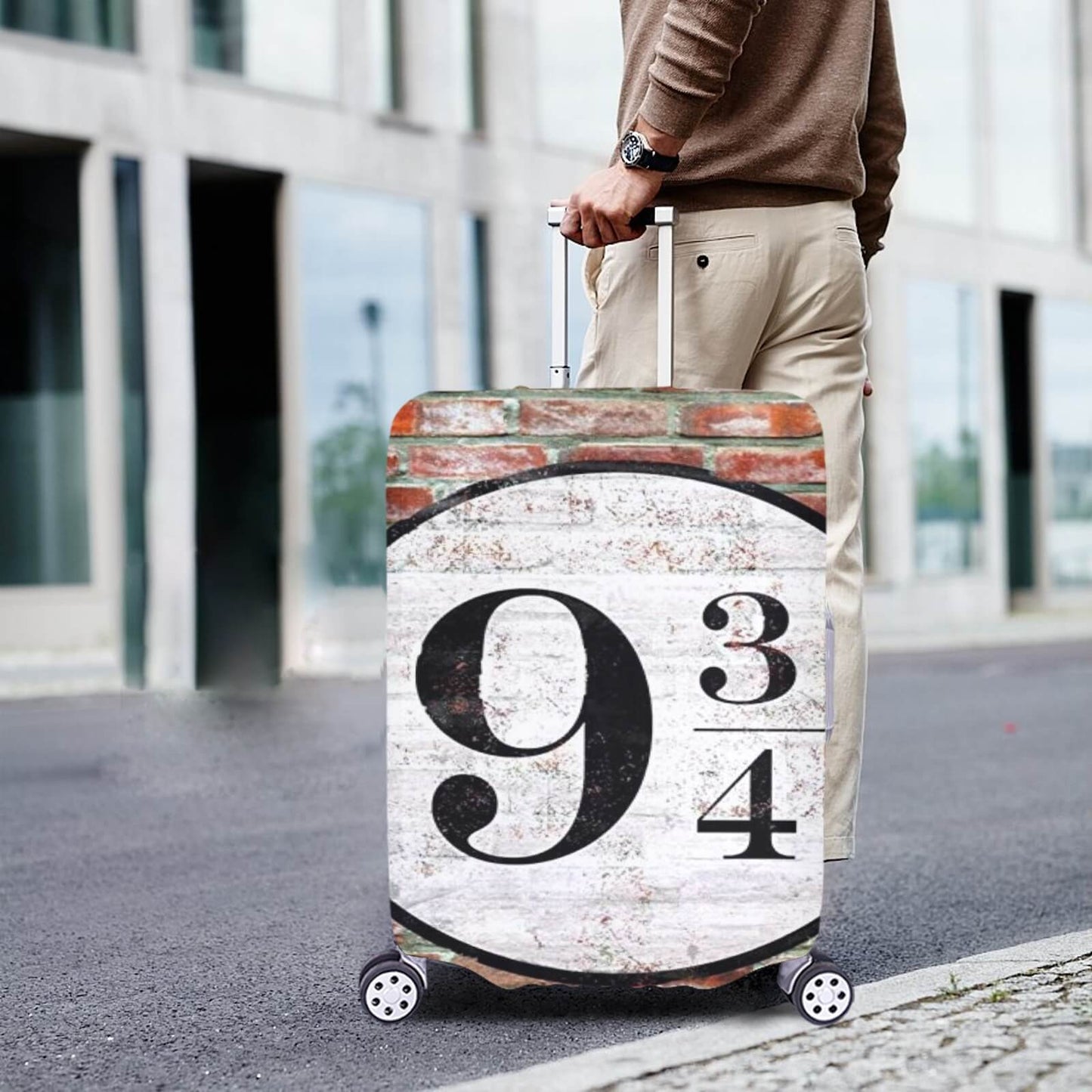 Platform 9 and 3 Quarters Luggage Cover | Suitcase Covers Encompass RL