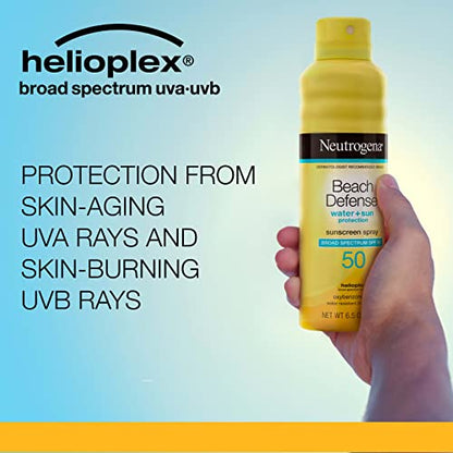Travel-Friendly Sunscreen Spray | SPF 50 Water-Resistant Protection Neutrogena