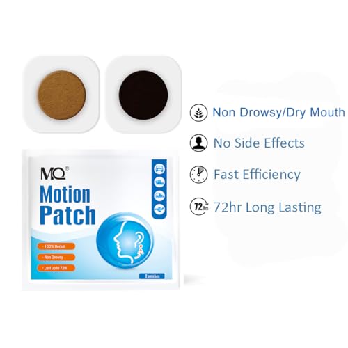 MQ Motion Sickness Patch | Natural Relief for Travel Nausea