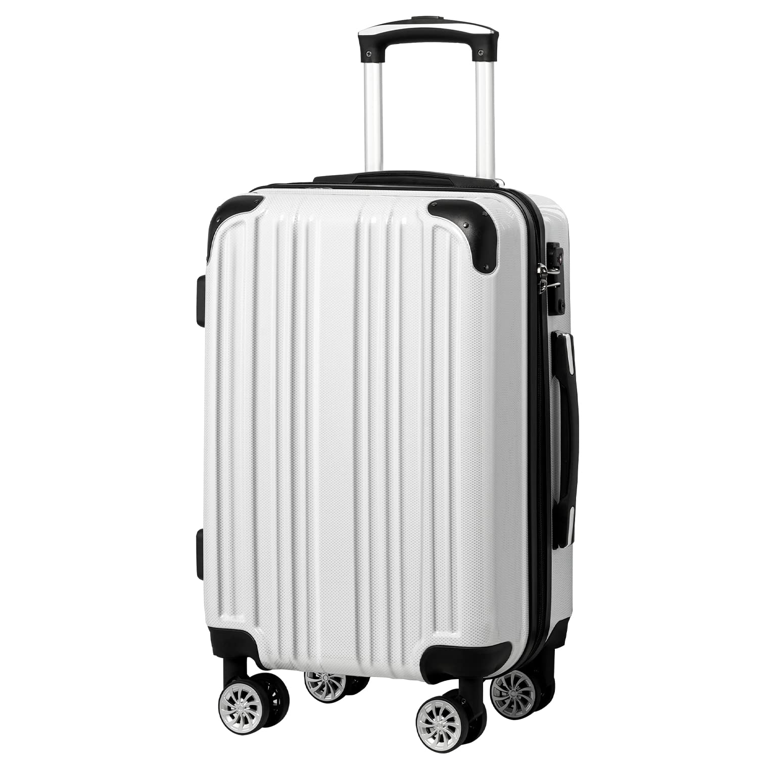 Coolife expandable suitcase online