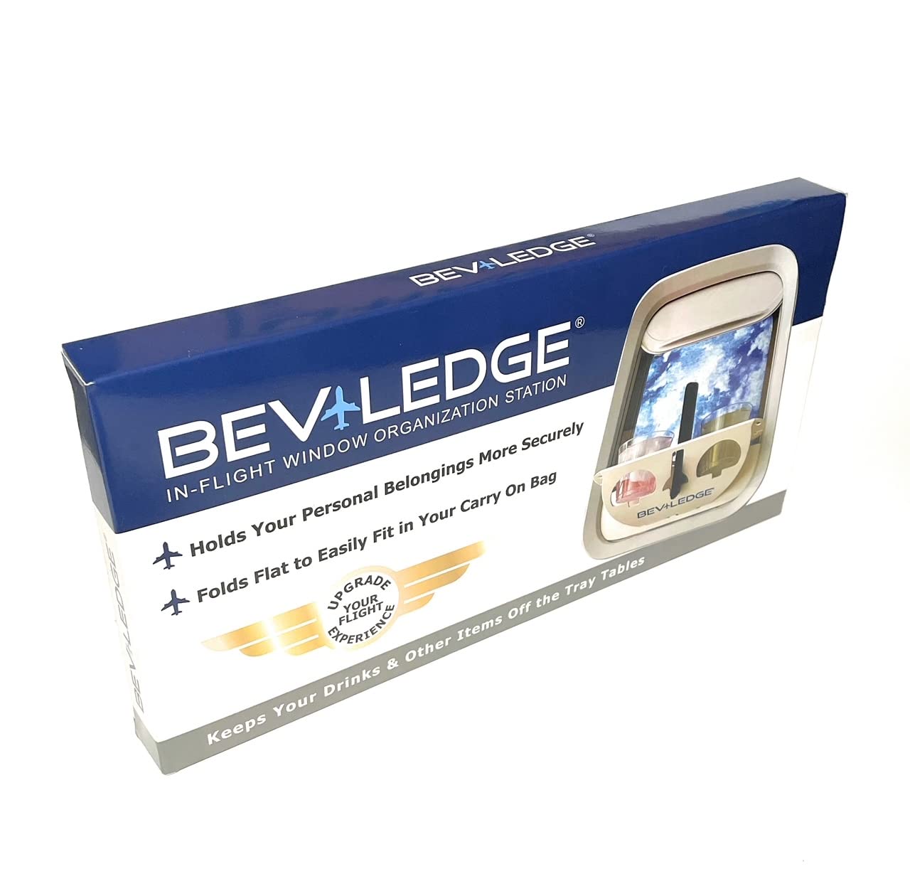 BEVLEDGE - Airplane window organization station - - One of the HOTTEST new travel accessory ! MAKES AN EXCELLENT GIFT FOR ANY TRAVELER!!