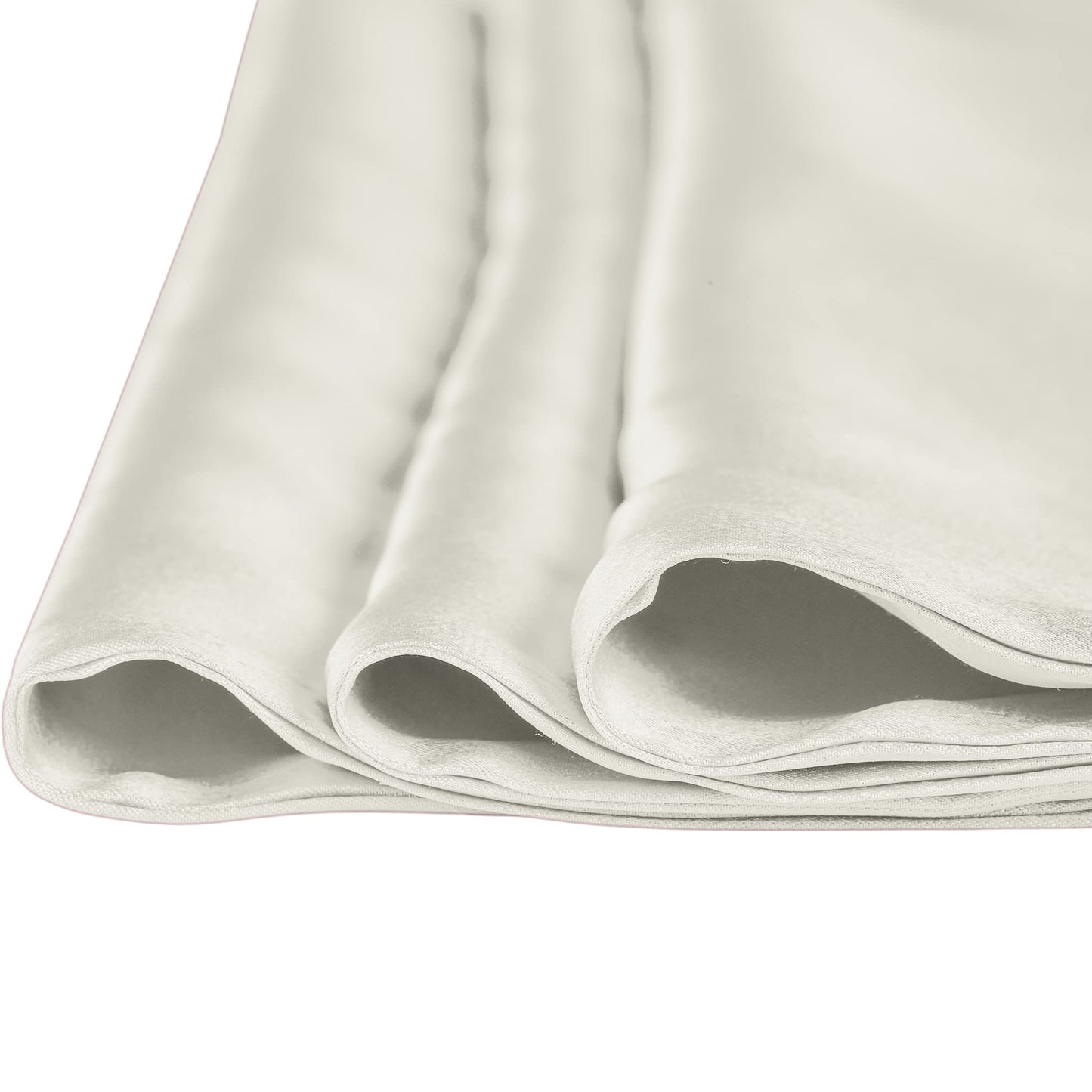 Beckham Hotel Collection Silk Pillowcase for Hair and Skin - Pack of 2 Standard Size Silk Pillow Cases for Frizz, Split Ends and Acne Control