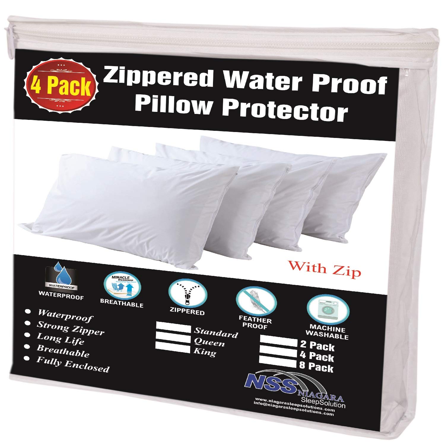 Saferest hotsell pillow protector