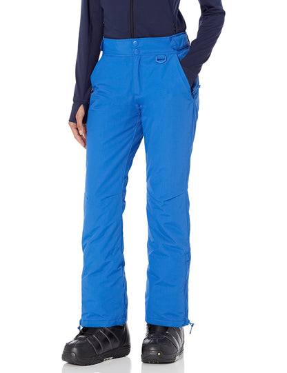 Amazon Essentials Women's Water-Resistant Full-Length Insulated Snow Pants, Royal Blue, XX-Large