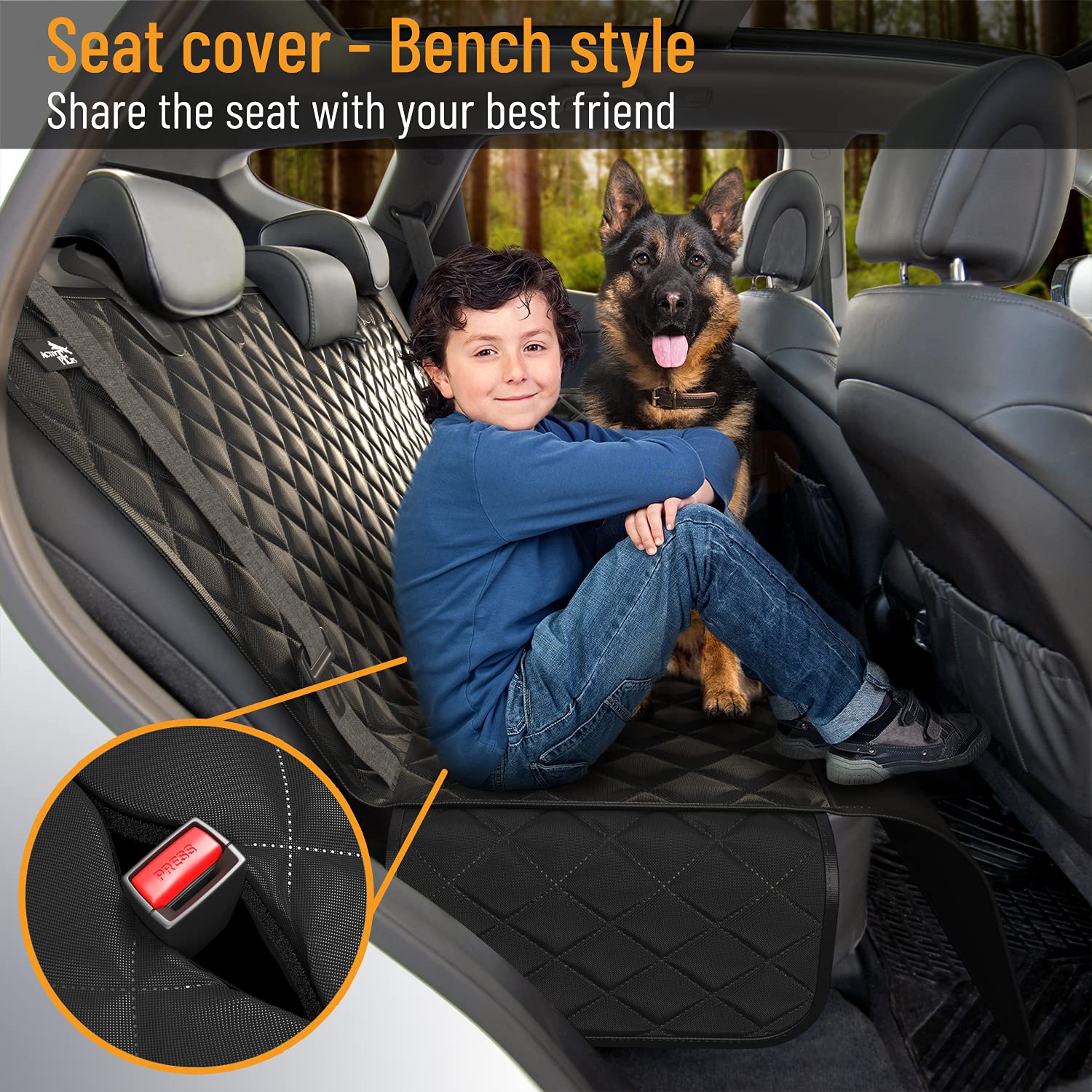 Active pets shop dog seat cover