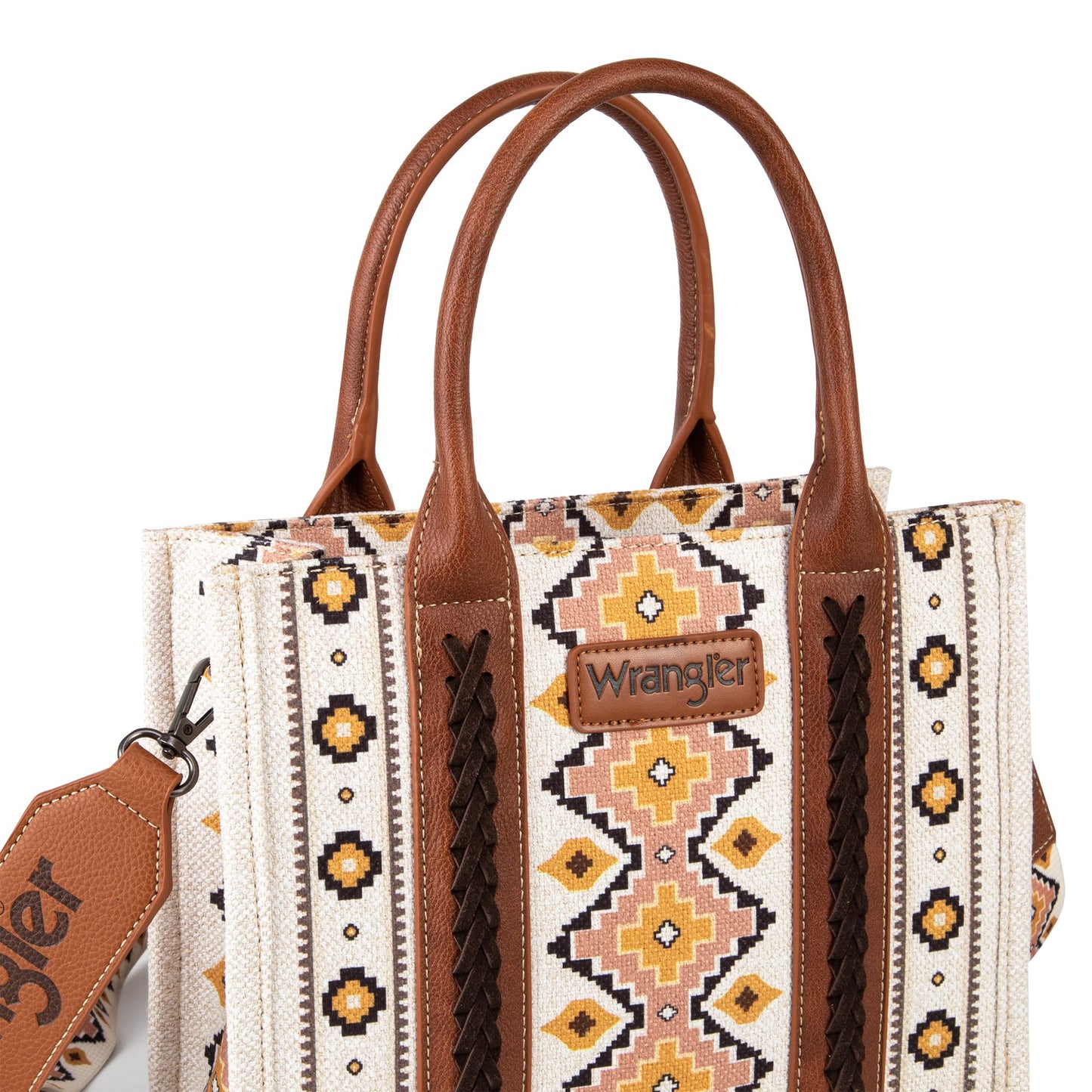 Wrangler Tote Bag for Women Purses Aztec Handbags Western Purses Boho Shoulder Bag