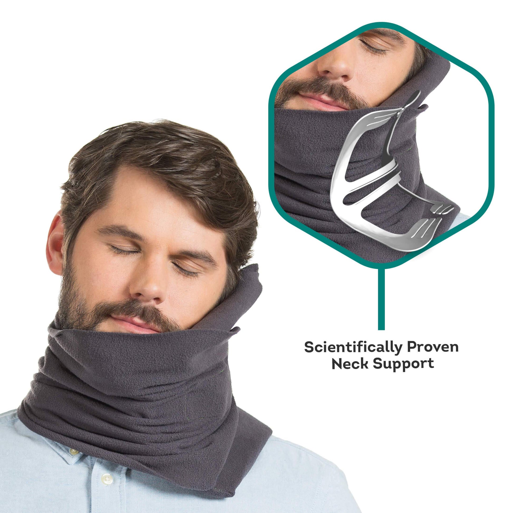 Trtl Pillow - Super Soft Neck Support Travel Pillow trtl