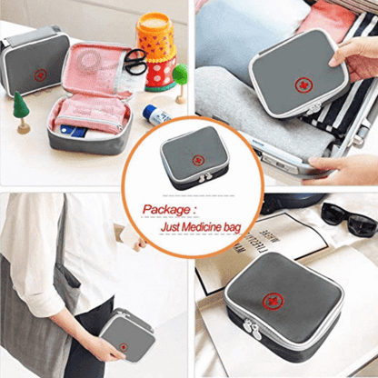Mini Travel First Aid Bag | Medicine Storage Travel Case Encompass RL