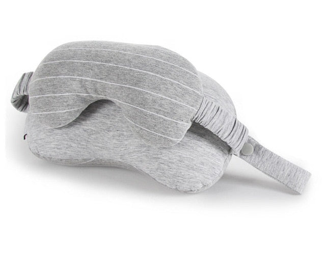 2 in 1 Eye Mask & Neck Support Travel Pillow Encompass RL