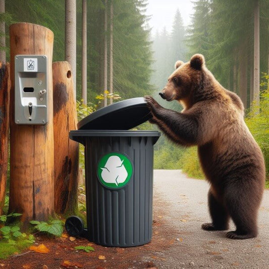 How Do I Keep My Bag From Falling In The Trash Can?