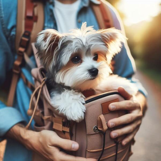 How Do You Carry A Small Dog Around?