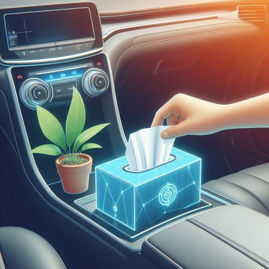 How Do You Hold A Tissue Box In A Car?