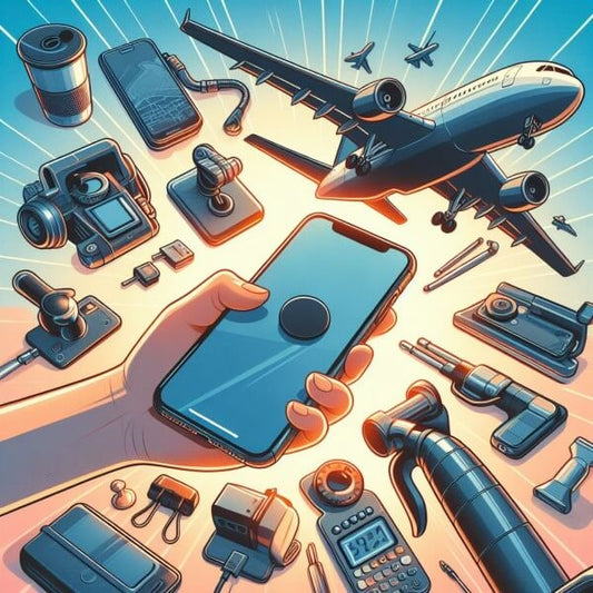 How Do You Hold Your Phone On A Plane?