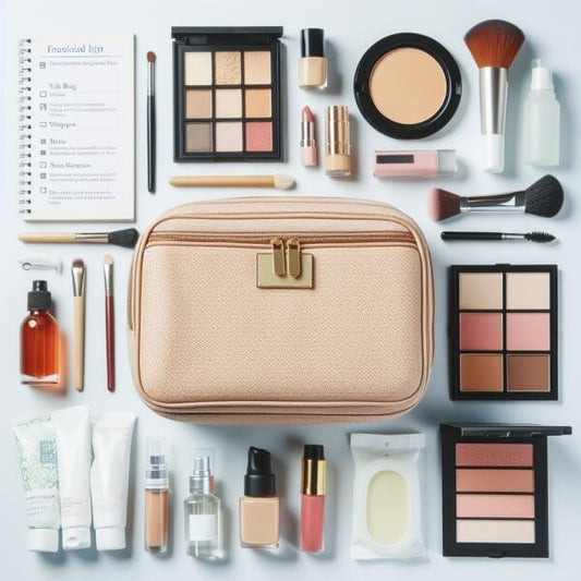 How Do You Organize A Travel Case For Makeup?