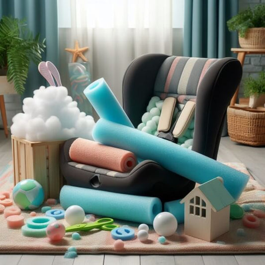 How To Make A Gap Filler For A Car Seat?