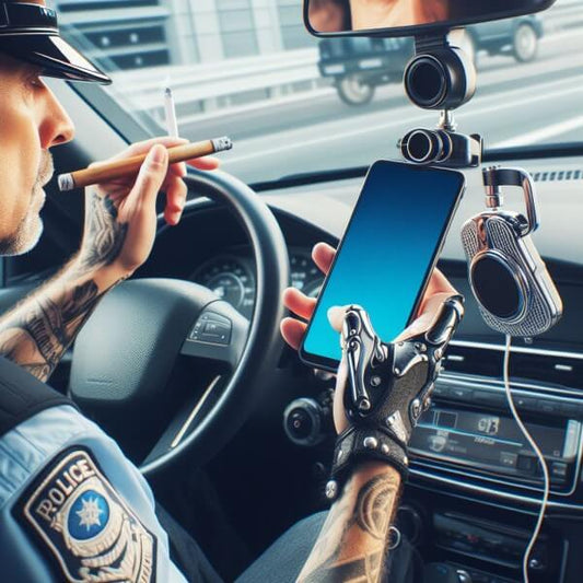 Is It Illegal To Have A Phone Mount On Your Mirror?