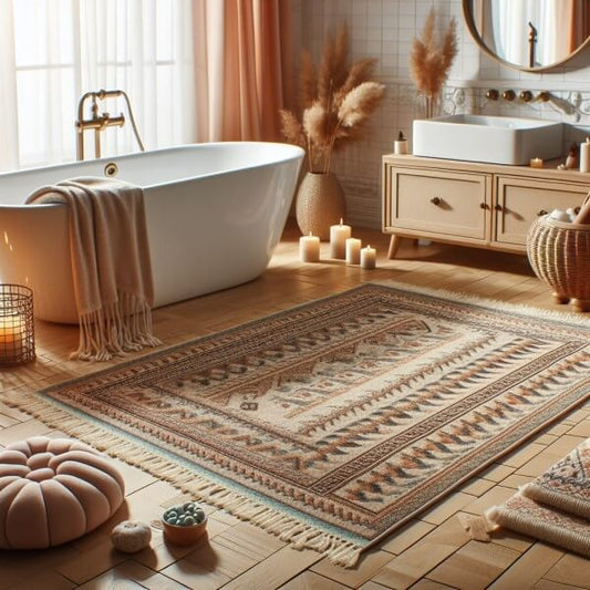 What Kind Of Rugs Do You Put In A Bathroom?