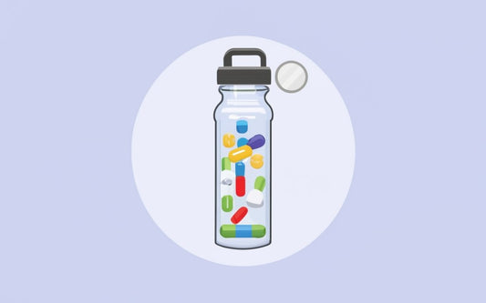 alternatives to a water bottle with pill holder