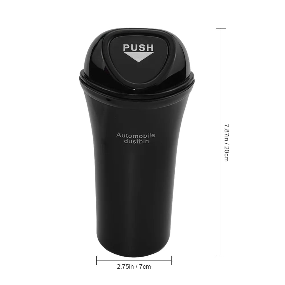 Cup Holder Trash Can for Car Garbage Can