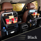 Car Backseat Organizer With Fold-Out Tray