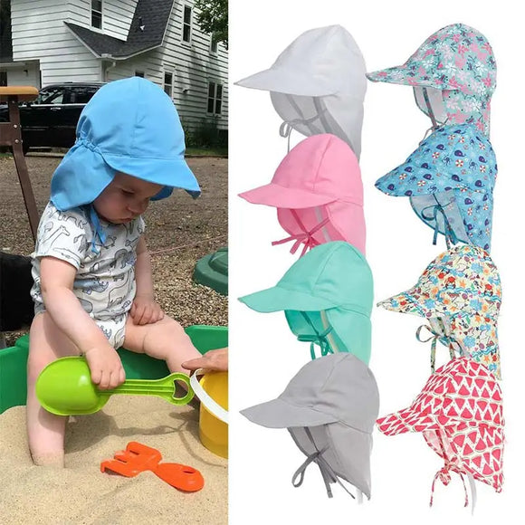 Quick-Drying Children's Bucket Hats - Sun Protection (3 Months-5 Yrs)