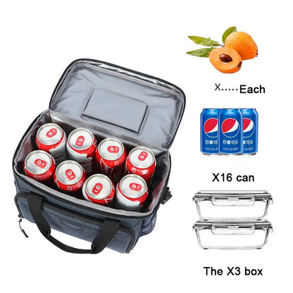 Car Cooler Bag Thermal Lunch Bag Insulated Snack Bag