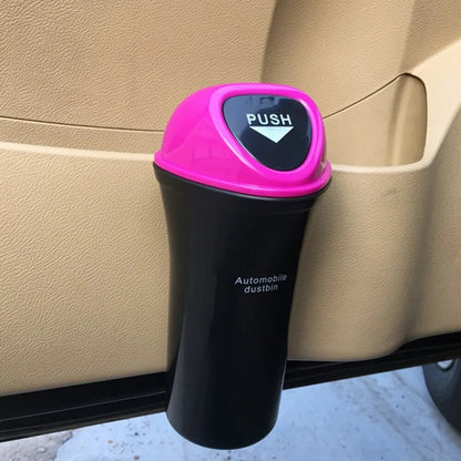 Cup Holder Trash Can for Car Garbage Can