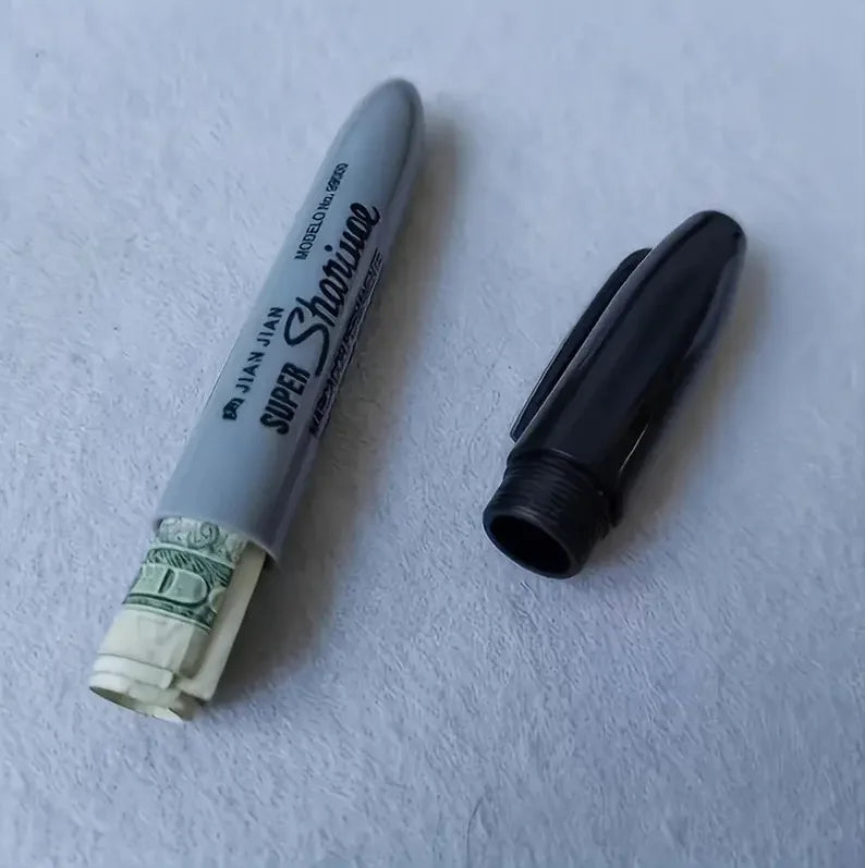 Hidden Compartment Marker Diversion Safe – Travel Cash & Valuables Stash