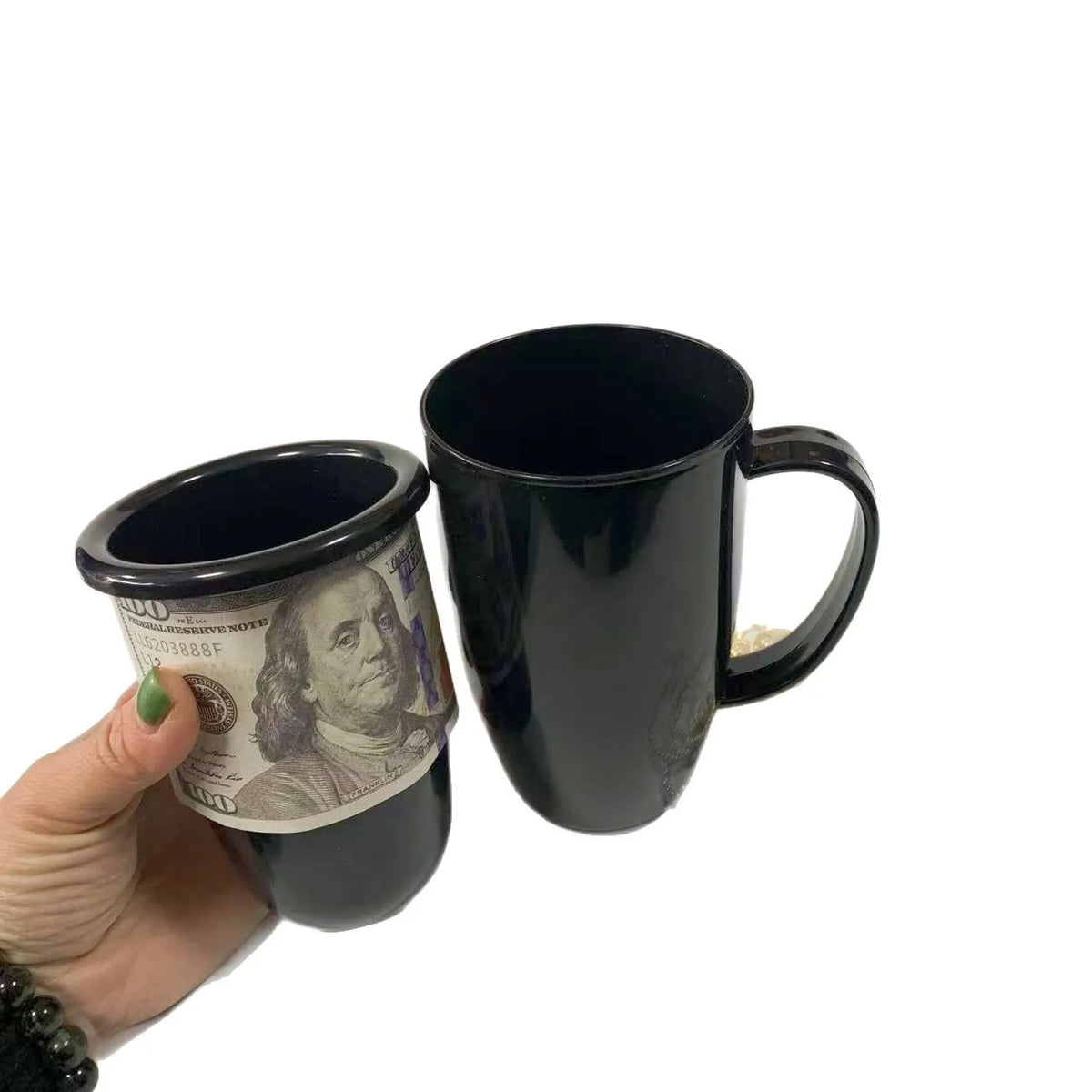 Hidden Compartment Coffee Cup – Travel Diversion Safe for Cash & Valuables