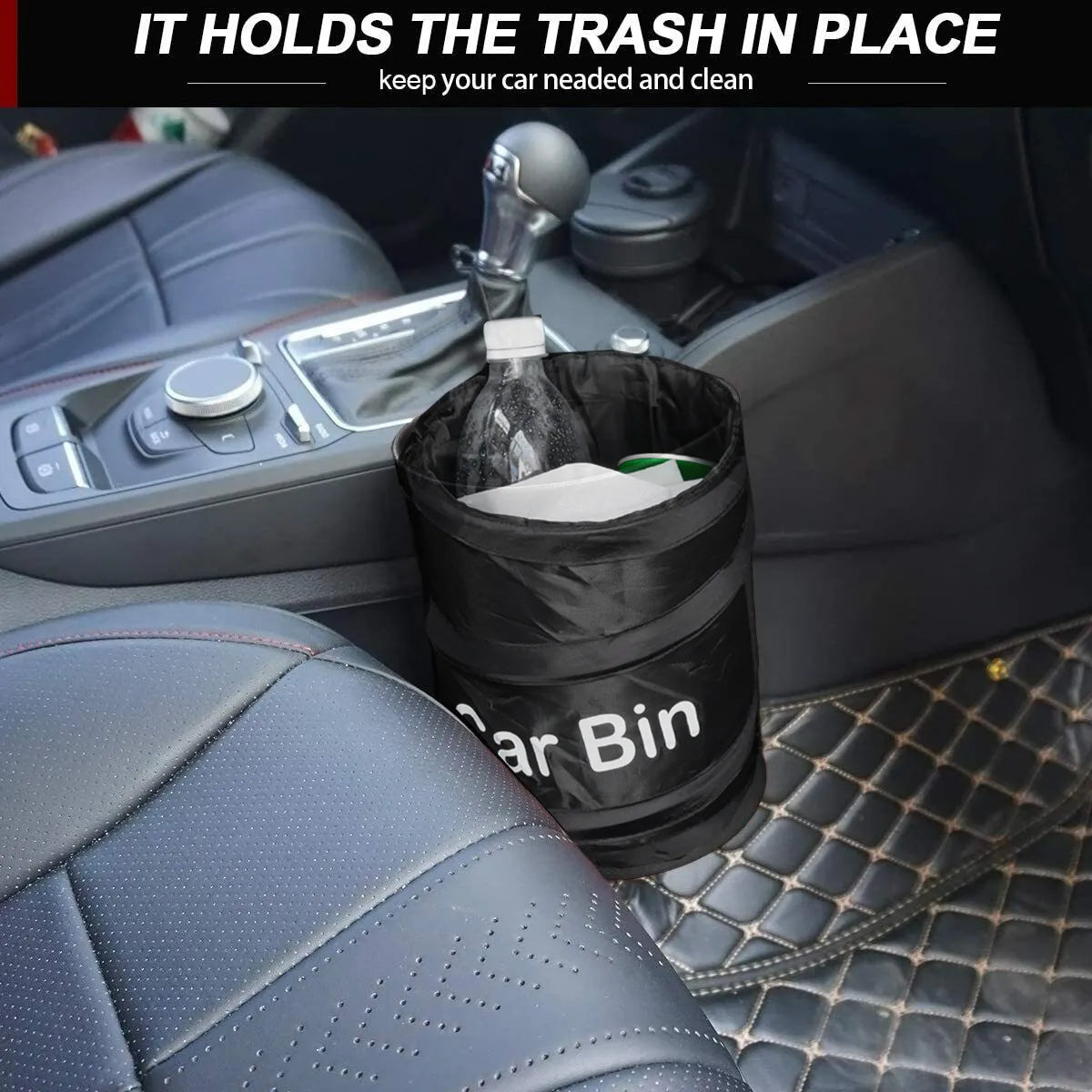 Collapsible Car Trash Can Mini Vehicle Garbage Can – Encompass RL